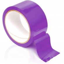 Самоклеющаяся лента для связывания «Pleasure Tape» из серии Fetish Fantasy Series от компании PipeDream, цвет фиолетовый, PD2111-12, из материала Винил, 9 м., со скидкой