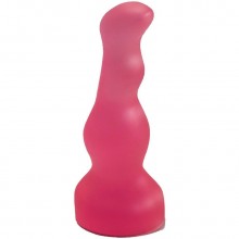 Гелевый массажер простаты с изогнутой головкой от компании Биоклон, цвет розовый, 436500, бренд LoveToy А-Полимер, длина 13.5 см.
