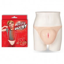 Надувная вагина с фиксацией «Jolly Bobby» от компании NMC, цвет телесный, 160499, длина 18 см., со скидкой