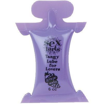 Лубрикант на водной основе «Sex Tarts Lube Grape Soda» с ароматом винограда от компании Topco Sales, объем 6 мл, 1035789, 6 мл.