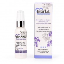 Дневной увлажняющий крем-баланс «Biorlab» для нормальной кожи, 45 мл, Биоритм LB-25002, 50 мл.
