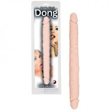 Фаллоимитатор двойной «Double Dong» от компании You 2 Toys, цвет телесный, 5163840000, коллекция You2Toys, длина 30.5 см.