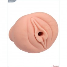 Мини-вагина для мужских помп из натурального силикона от компании Eroticon, цвет телесный, 30477-1, диаметр 7 см.