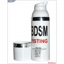 Анальная гель-смазка «BDSM Fisting» в флаконе-диспенсере от компании Eroticon, объем 50 мл, 34021, из материала Водная основа, 50 мл.