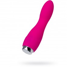 Вагинальный мини-вибратор изогнутой формы «Dana» от компании Erotist, цвет розовый, 541007, из материала Силикон, длина 15.5 см., со скидкой