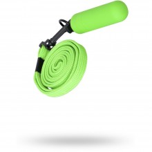 Вибропулька с ремешком на шею от компании Sexus Funny Five, цвет зеленый, 931010-7, длина 6 см.