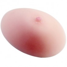 Накладная грудь из силикона, цвет телесный, Baile BW-013009, длина 14.5 см.