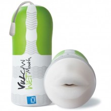 Мастурбатор-ротик «Vulcan Love Skin Masturbator Wet Mouth» для мужчин от компании Topco Sales, цвет телесный, 1600136, из материала Силикон, длина 15 см., со скидкой