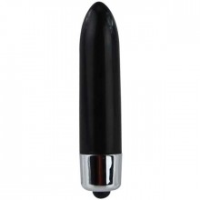 Вибропуля с простым управлением «Mini Vibrator» от компании Baile, цвет черный, BI-040008-0801, из материала Пластик АБС, длина 8.3 см.