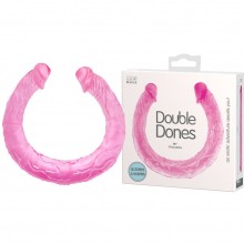 Двухголовый фаллоимитатор «Double Dones My Charybdis», цвет розовый, Baile BI-040015-0603, длина 44 см.