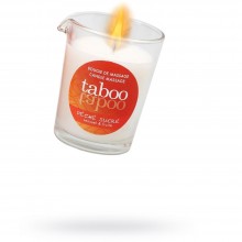 Массажное аромамасло с афродизиаками для женщин «Taboo - Peche Sucre - Cладкий персик» от компании Ruf, 60 гр, 4001, 60 мл., со скидкой