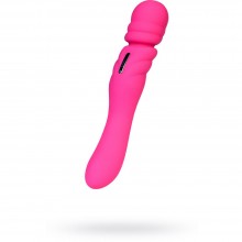 Силиконовый вибратор для женщин типа Wand - «Jane», цвет розовый, Nalone CS-B028, длина 23 см.
