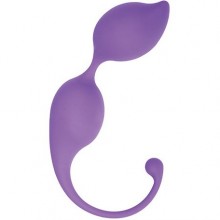 Классические вагинальные шарики на сцепке «Trigger» от компании Toyz4lovers, цвет фиолетовый, T4L-00801781, из материала Силикон, длина 20 см.