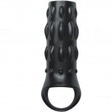 Насадка на пенис «Renegade Reversible Power Cage» с петлей от компании NS Novelties, цвет черный, NSN-1115-23, длина 16 см.