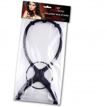 Складная подставка для парика от компании Erotic Fantasy, цвет черный, EF-WS03, бренд EroticFantasy, из материала Пластик АБС