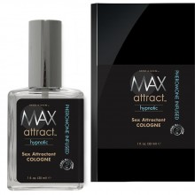 Свежий мужской аромат с феромонами «Max Attract Hypnotic» от компании Classic Erotica, объем 30 мл, CE8010-00, цвет Черный, 30 мл.