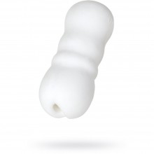 Многоразовый мастурбатор «FeeL Hard» с рельефным отверстием от компании MensMax, цвет белый, MM-1, бренд Mens Max, длина 14.2 см.