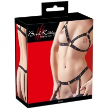 Комплект эластичная сбруя-бикини «Strap Bikini» из коллекции Bad Kitty от компании Orion, One Size (Р 42-48)