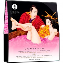 Соль для ванны «Lovebath Dragon Fruit» превращающая воду в гель от Shunga, объем 650 гр, 6801, цвет розовый