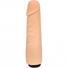 Фаллос-насадка для трусиков с плагом от компании Биоклон, цвет телесный, 201100, бренд LoveToy А-Полимер, длина 17.5 см., со скидкой