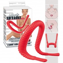 Вставка-стимулятор в вагину «Labia Spreader» для стимуляции G-точки от компании You 2 Toys, цвет красный, 0505994, бренд Orion, длина 28 см.
