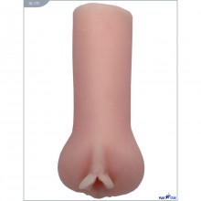 Классический мастурбатор-вагина от компании PlayStar, цвет телесный, NC-175, из материала CyberSkin, длина 12 см.