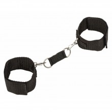 Наручники «Wrist Cuffs» из серии Bondage Collection от компании Lola Toys, размер OS XL, 1051-02Lola, из материала нейлон, длина 29.5 см.