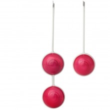 Классические вагинальные шарики «Z Beads-Ruby» в силиконовых корпусах от компании Svakom, цвет розовый, ZESY15010002