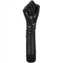 Вибратор-рука для фистинга «The Black Fist Vibrator» от компании You 2 Toys, цвет черный, 0584851, коллекция You2Toys, длина 23.5 см.