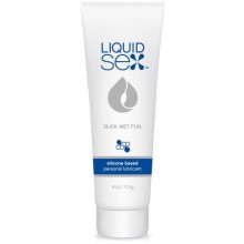 Лубрикант на силиконовой основе «Liquid Sex Silicone-Based Lube» от Topco Sales, объем 113 мл, 1039097, цвет Белый, 113 мл.