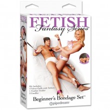 Набор для бондажа для новичков «Beginner's Bondage Set» из коллекции Fetish Fantasy Series от PipeDream, цвет фиолетовый, 2160-12 PD