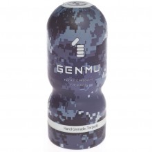 Мастурбатор с эффектом вакуума «Torpedo Weapon» от компании Genmu, цвет синий, GM02045, со скидкой