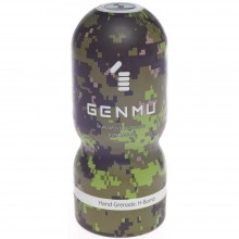 Мастурбатор с эффектом вакуума «Weapon H-Bomb» от компании Genmu, цвет серый, GM02047, из материала Силикон, длина 16 см., со скидкой