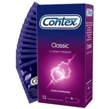Презервативы из латекса «№12 Classic» классические от компании Contex, упаковка 12 шт, ABX505, длина 18 см.