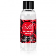 Массажное масло «Silk» для интимного массажа, 50 мл, Биоритм BIOLB-13004, цвет Прозрачный, 50 мл., со скидкой