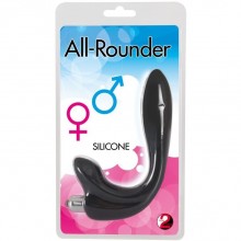 Вибростимулятор унисекс «All-Rounder»б цвет черный, You 2 Toys 5817040000, бренд Orion, длина 27 см., со скидкой