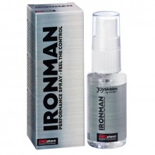 Спрей-пролонгатор для мужчин «Ironman», объем 30 мл, JoyDivision DEL3100004962, из материала Водная основа, цвет Прозрачный, 30 мл.