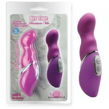 Небольшой вагинальный вибростимулятор для массажа точки G «S Dancer», цвет розовый, Howells 85003-pink