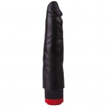 Реалистичный вагинальный дилдо с вибрацией, цвет черный, Биоклон 417100, длина 16.5 см.