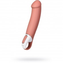 Вагинальный вибратор премиум класса для точки G «Vibes - Master», цвет телесный, Satisfyer SVMAS, длина 20 см.