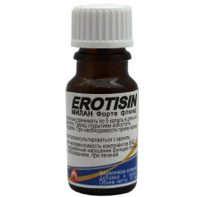 Капли «Эротизин Форте Флюид», 10 мл, бренд Milan, 10 мл.