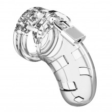 Мужской пояс верности ManCage «Cock Cage Model 01 Chastity», SH-MCG001TRA, бренд Shots Media, длина 9 см.