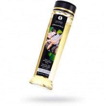 Возбуждающее массажное масло «Organica Fragrance Free», объем 250 мл, Shunga 1122, цвет Прозрачный, 250 мл.