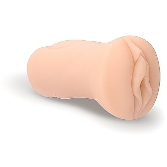 Мужской ручной мастурбатор с эффектом смазки «Vaginal Flesh», длина 12 см.