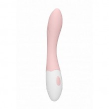 Женский вагинальный вибратор для точки G Love Line «Candi», цвет розовый, Shots Media SH-LOV015PNK, из материала Силикон
