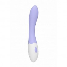 Женский вагинальный вибратор для точки G Love Line «Candi», цвет фиолетовый, Shots Media SH-LOV015PUR, из материала Силикон