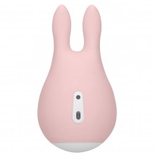 Женский клиторальный стимулятор с ушками «Sugar Bunny», цвет розовый, Shots Media Love Line SH-LOV018PNK, длина 9.5 см.