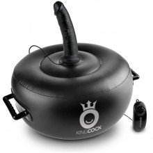      King Cock Deluxe Vibrating Inflatable Hot Seat,  , PipeDream PD5682-23,  48 .,  