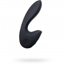 Женский вагинальный вибратор необычной формы «SenseVibe», цвет черный, SenseMax SVB, длина 16 см.