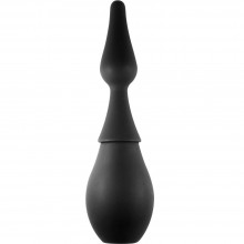 Анальный душ эргономичной формы Back Door Black Edition «Kinky Douche», цвет черный, Lola Toys 4224-01Lola, коллекция Backdoor Black Edition, длина 23.3 см.